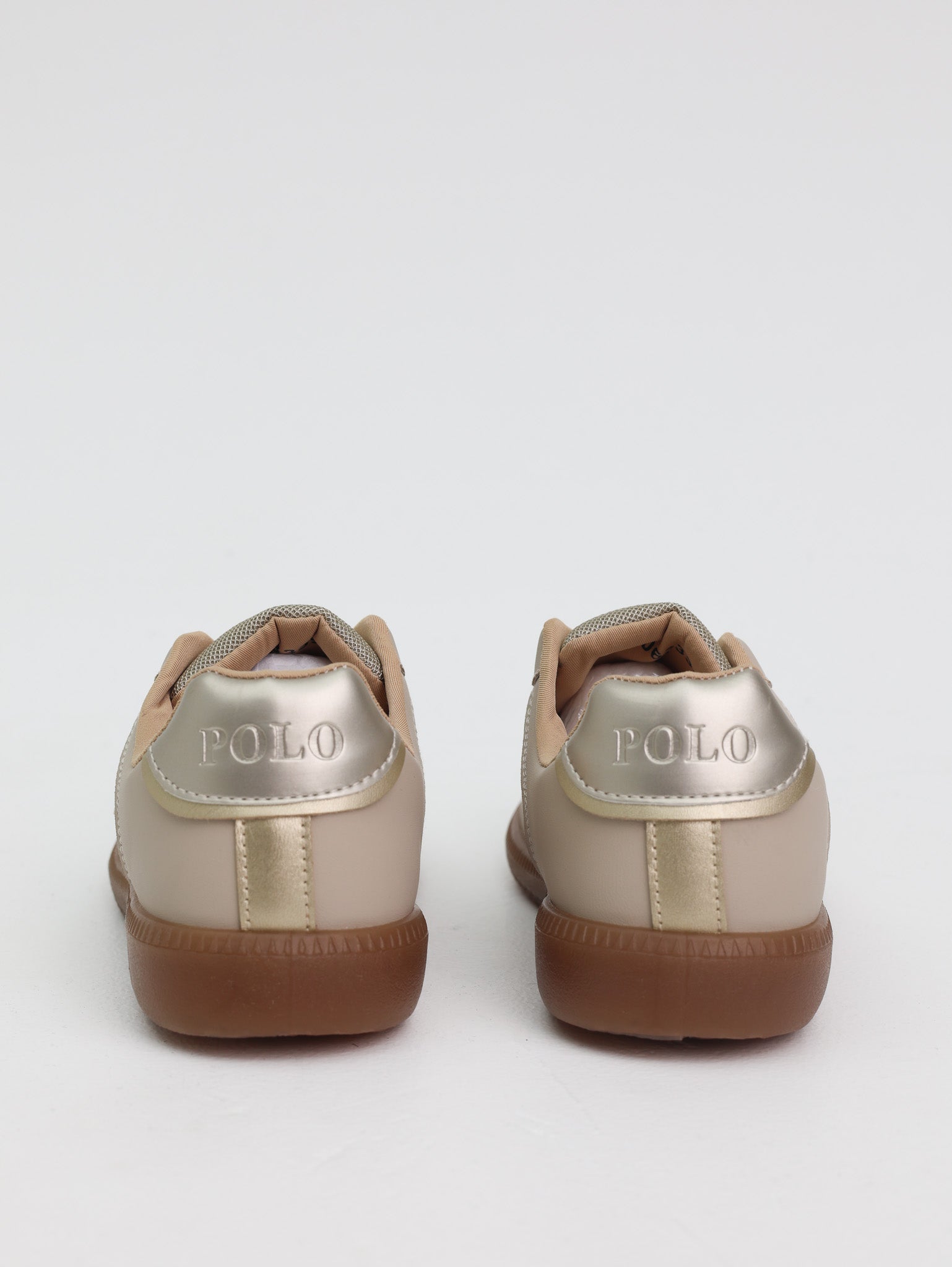 Polo Ladies Sneakers Side Flash Retro Stone